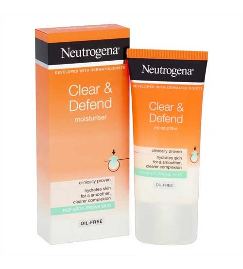 Neutrogena Clear and Defend Oil-Free Moisturiser 50ml